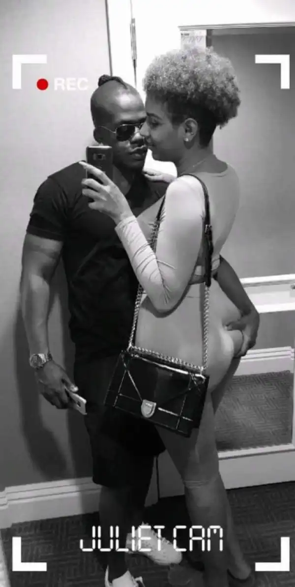 Actress Juliet Ibrahim & Boyfriend, Iceberg Slim Get Matching Tattoo (Photo)